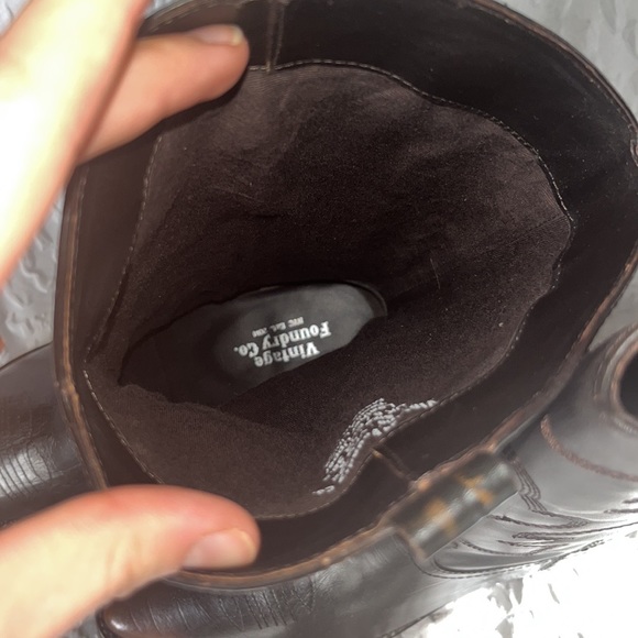 VINTAGE FOUNDRY CO TRUDY TALL COWBOY BOOT - Picture 5 of 6